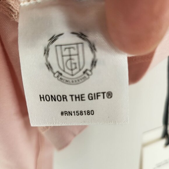 Honor The Gift Women's Cropped T-Shirt Short Sleeves XL Rayon Spandex 2-Pk NWT - Picture 9 of 15